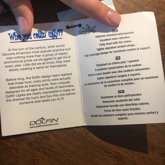 Dolfin Uglies “Liberty” bikini top, new - Picture 5 of 6